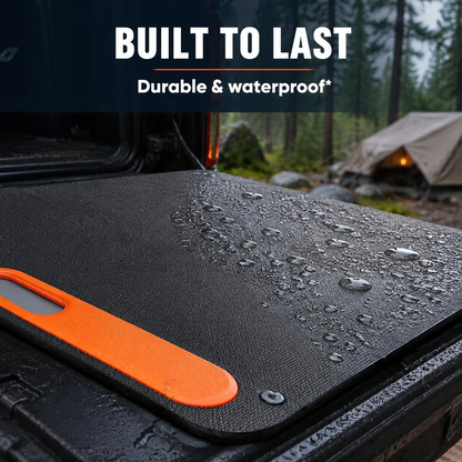 200W Portable Foldable Solar Panel with Stand - IP68 Waterproof